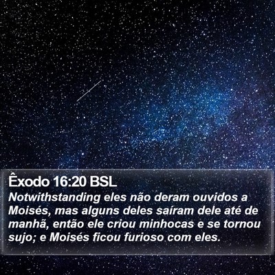 Êxodo 16:20 BSL Bible Verse Image