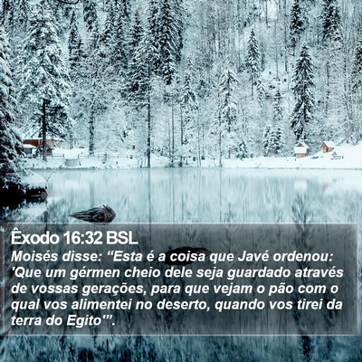 Êxodo 16:32 BSL Bible Verse Image