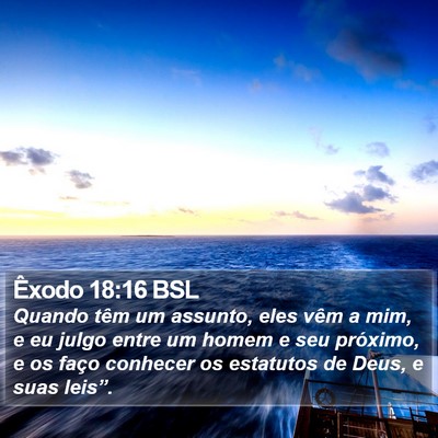 Êxodo 18:16 BSL Bible Verse Image