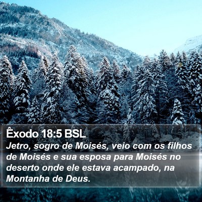 Êxodo 18:5 BSL Bible Verse Image