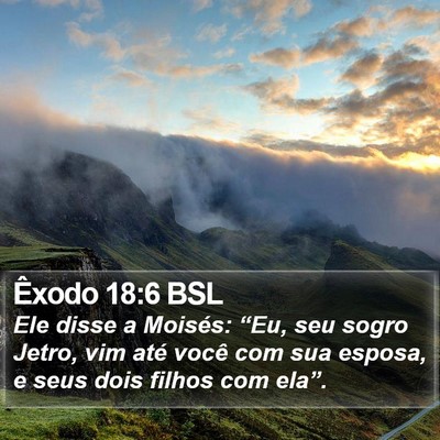 Êxodo 18:6 BSL Bible Verse Image