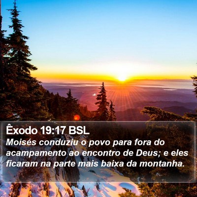 Êxodo 19:17 BSL Bible Verse Image