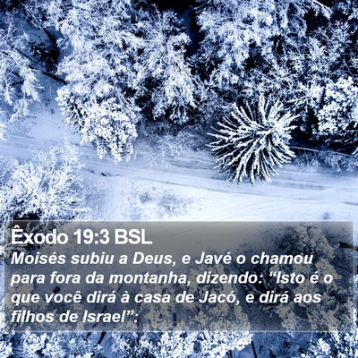 Êxodo 19:3 BSL Bible Verse Image