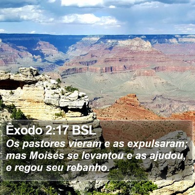 Êxodo 2:17 BSL Bible Verse Image