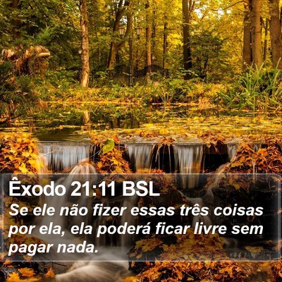 Êxodo 21:11 BSL Bible Verse Image