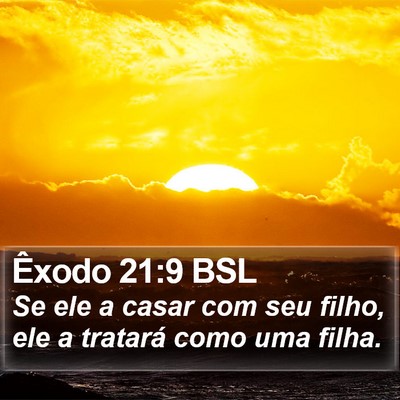Êxodo 21:9 BSL Bible Verse Image