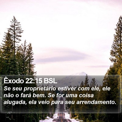 Êxodo 22:15 BSL Bible Verse Image