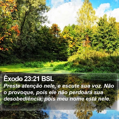 Êxodo 23:21 BSL Bible Verse Image