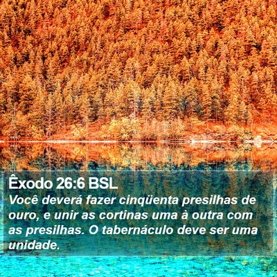 Êxodo 26:6 BSL Bible Verse Image