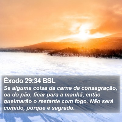 Êxodo 29:34 BSL Bible Verse Image