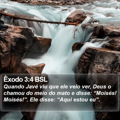 Êxodo 3:4 BSL Bible Verse Image