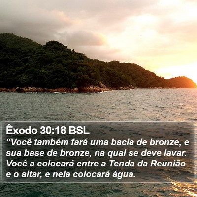 Êxodo 30:18 BSL Bible Verse Image