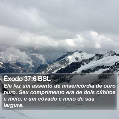 Êxodo 37:6 BSL Bible Verse Image