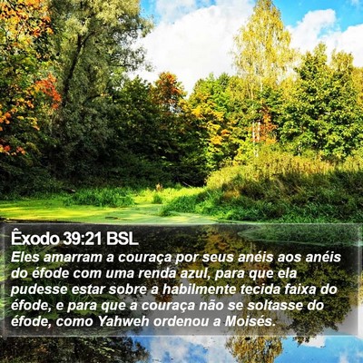 Êxodo 39:21 BSL Bible Verse Image