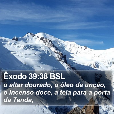 Êxodo 39:38 BSL Bible Verse Image