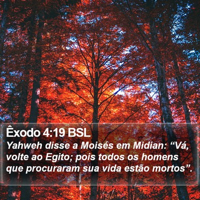 Êxodo 4:19 BSL Bible Verse Image