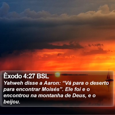 Êxodo 4:27 BSL Bible Verse Image