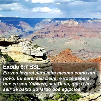 Êxodo 6:7 BSL Bible Verse Image