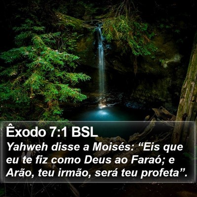Êxodo 7:1 BSL Bible Verse Image