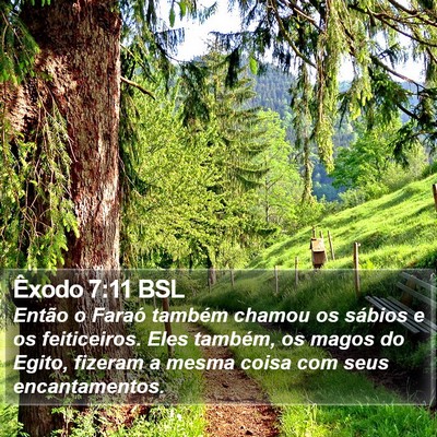 Êxodo 7:11 BSL Bible Verse Image