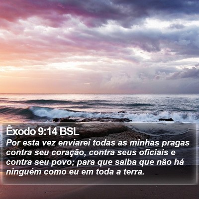 Êxodo 9:14 BSL Bible Verse Image