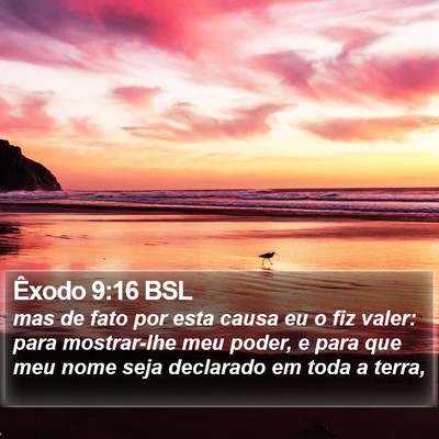 Êxodo 9:16 BSL Bible Verse Image