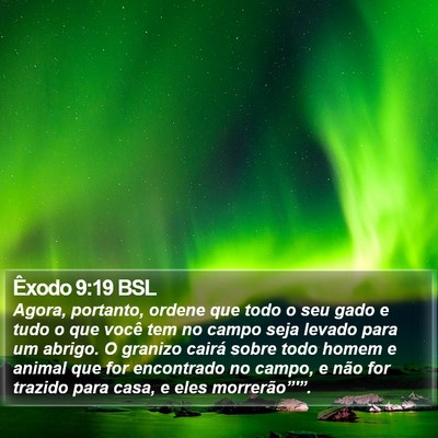Êxodo 9:19 BSL Bible Verse Image