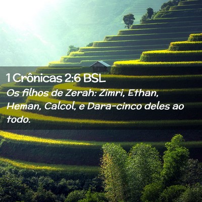 Picture 02 - 1 Crônicas 2:6 BSL - Os filhos de Zerah: Zimri, Ethan, Heman, Calcol, - Bible Verse Picture