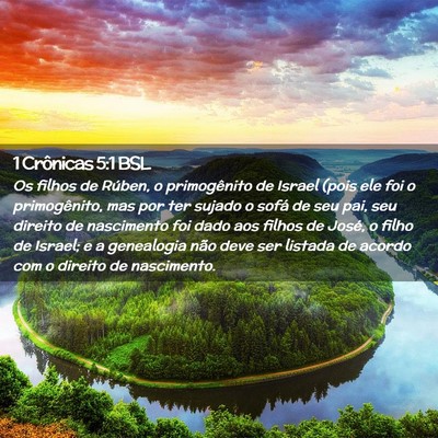 Picture 02 - 1 Crônicas 5:1 BSL - Os filhos de Rúben, o primogênito de Israel - Bible Verse Picture