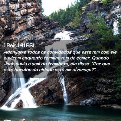 Picture 02 - 1 Reis 1:41 BSL - Adonijah e todos os convidados que estavam com - Bible Verse Picture