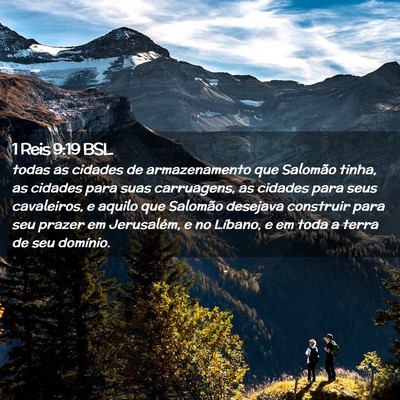 Picture 02 - 1 Reis 9:19 BSL - todas as cidades de armazenamento que Salomão - Bible Verse Picture