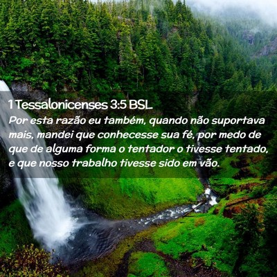 Picture 02 - 1 Tessalonicenses 3:5 BSL - Por esta razão eu também, quando não suportava - Bible Verse Picture