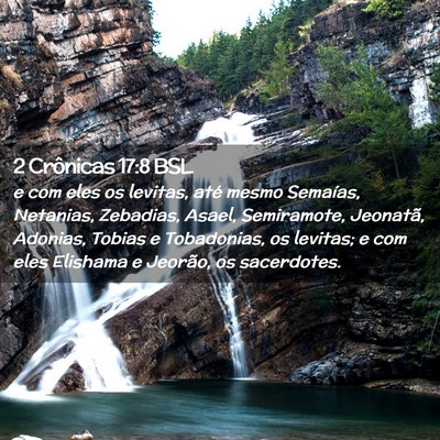Picture 02 - 2 Crônicas 17:8 BSL - e com eles os levitas, até mesmo Semaías, - Bible Verse Picture