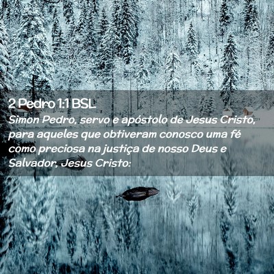 Picture 02 - 2 Pedro 1:1 BSL - Simon Pedro, servo e apóstolo de Jesus Cristo, - Bible Verse Picture