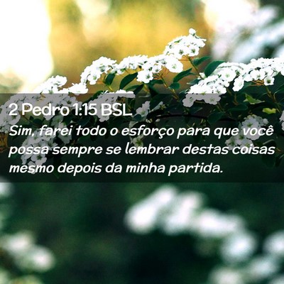 Picture 02 - 2 Pedro 1:15 BSL - Sim, farei todo o esforço para que você possa - Bible Verse Picture