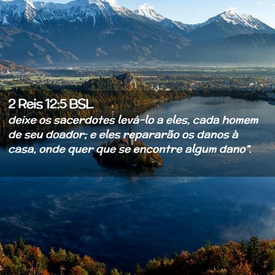 Picture 02 - 2 Reis 12:5 BSL - deixe os sacerdotes levá-lo a eles, cada homem - Bible Verse Picture
