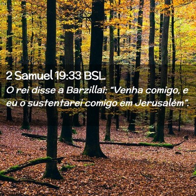 Picture 02 - 2 Samuel 19:33 BSL - O rei disse a Barzillai: “Venha comigo, e eu o - Bible Verse Picture