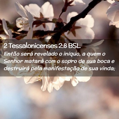 Picture 02 - 2 Tessalonicenses 2:8 BSL - Então será revelado o iníquo, a quem o Senhor - Bible Verse Picture