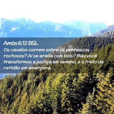 Picture 02 - Amós 6:12 BSL - Os cavalos correm sobre os penhascos rochosos? - Bible Verse Picture