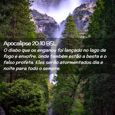 Picture 02 - Apocalipse 20:10 BSL - O diabo que os enganou foi lançado no lago de - Bible Verse Picture