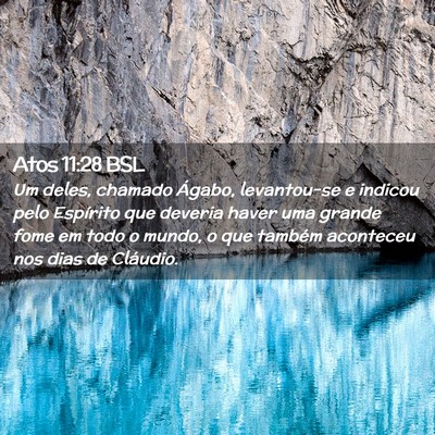 Picture 02 - Atos 11:28 BSL - Um deles, chamado Ágabo, levantou-se e indicou - Bible Verse Picture