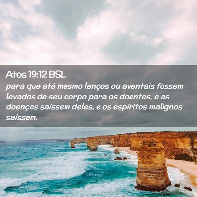 Picture 02 - Atos 19:12 BSL - para que até mesmo lenços ou aventais fossem - Bible Verse Picture
