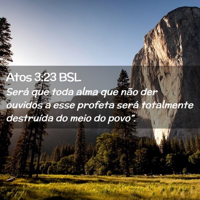 Picture 02 - Atos 3:23 BSL - Será que toda alma que não der ouvidos a esse - Bible Verse Picture