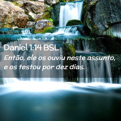 Picture 02 - Daniel 1:14 BSL - Então, ele os ouviu neste assunto, e os testou - Bible Verse Picture