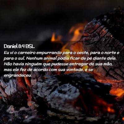 Picture 02 - Daniel 8:4 BSL - Eu vi o carneiro empurrando para o oeste, para o - Bible Verse Picture