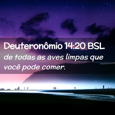 Picture 02 - Deuteronômio 14:20 BSL - de todas as aves limpas que você pode - Bible Verse Picture