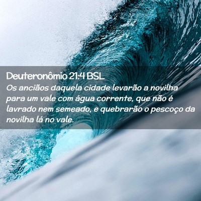 Picture 02 - Deuteronômio 21:4 BSL - Os anciãos daquela cidade levarão a novilha - Bible Verse Picture