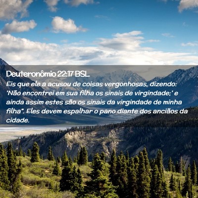 Picture 02 - Deuteronômio 22:17 BSL - Eis que ele a acusou de coisas vergonhosas, - Bible Verse Picture