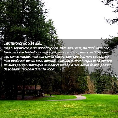Picture 02 - Deuteronômio 5:14 BSL - mas o sétimo dia é um sábado para Javé seu - Bible Verse Picture