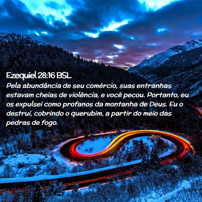 Picture 02 - Ezequiel 28:16 BSL - Pela abundância de seu comércio, suas entranhas - Bible Verse Picture